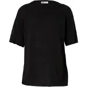 Vamos T-Shirt 'Tulip' noir