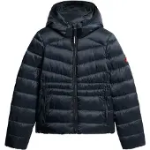 Superdry Fuji Quilt Padded Jacket Noir 2XS Femme