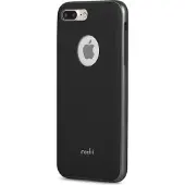 Moshi iGlaze (Apple iPhone 7 Plus, Apple iPhone 8 Plus), Coque pour téléphone portable, Noir