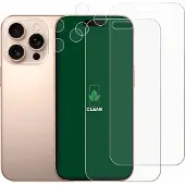ScreenLeaf Film de protection pour Apple iPhone 16 Pro Max (écran + caméra) Film de protection d'écran (Apple iPhone 16 Pro Max), Téléphone portable : film de protection, Transparent