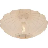 Lucide Lampe de plafond Corina brun sable Ø 40cm