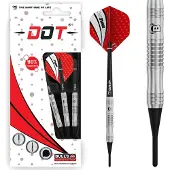 Bulls Dot D4 90% Tungsten fléchettes souples (18 g)
