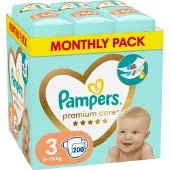 Pampers Prime Protection Taille 3 (6-10kg) 29 couches