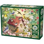 Cobble Hill Puzzle Printemps fleuri 1000 pièces Puzzle pour adultes