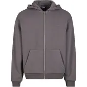 Urban Classics Fluffy Full Zip Sweatshirt Gris M Homme