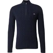 Gant 8050603 Half Zip Sweater Bleu XL Homme