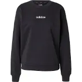 Adidas Sweat de sport 'ESSENTIALS LINEAR FRENCH TERRY' noir / blanc