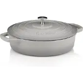 kela 12611 Cocotte avec couvercle, Fonte, Revêtement émaillé, Haute rétention de chaleur, Adapté à l'induction, 3,2 L