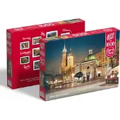 TIMARO Puzzle 1000 pièces Place du Marché à Cracovie 30004 Cherry Pazzi