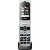 Emporia ONE, boîtier à clapet, 6,1 cm (2.4"), 2 MP, Bluetooth, 900 mAh, noir, gris