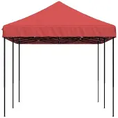 vidaXL Tente de réception pliable escamotable bordeaux 580x292x315 cm