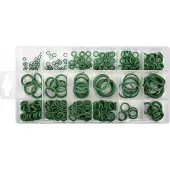 YATO Assortimento di O-ring HNBR, 225 pezzi, per condizionatori d'aria – 18 misure in un organizer