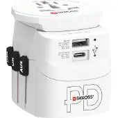 Skross Adaptateur Pro Light Prise De Terre Usb-c Blanc (1.3024730)