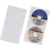 Durable Pochettes CD/DVD COVER S classable, 5 pc, Transparent, 520319