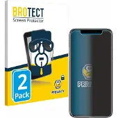 BROTECT Film anti-regards Anti-Spy Privacy Film de protection contre la lumière bleue (Apple iPhone X), Téléphone portable : film de protection, Bleu