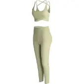 Yeaz Femmes, Leggings, Classy (XL), Vert