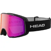 Head - Masque de ski - Horizon 2.0 5K Red Black en Silicone - Noir