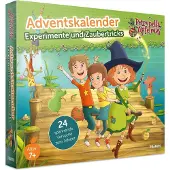 Franzis 67202 - Calendrier de l'Avent Petronella Apfelmus - Expériences et tours de magie, 24 expériences passionnantes pour l'Avent, pour enfants à partir de 7 ans