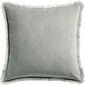Vivaraise Housses de coussins FARA - Gris - 45x45 cm