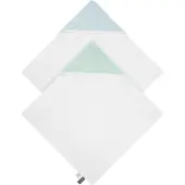 Aspero Peignoir bleu clair / vert / blanc