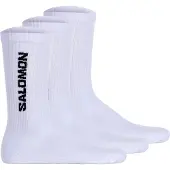 Salomon Everyday Crew, chaussettes, 3-pack, blanc