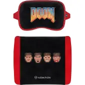 Noblechairs Memory Foam Pillow Set Doom Retro Editi Noir