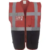 Yoko Gilet multifonction haute visibilité Orange / Noir XL