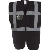 Yoko Gilet multifonction haute visibilité Noir XL