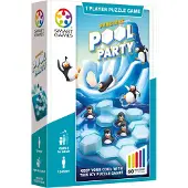 SmartGames Fête de la Piscine des Pingouins – Jeu de logique avec 60 défis