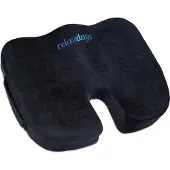 Relaxdays Coussin de siège orthopédique (36 x 46 cm)