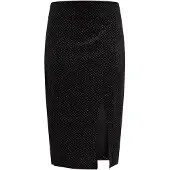 Faina Jupe or / noir