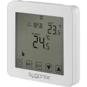 Sygonix Thermostat d'ambiance Touch 2, Thermostat, Blanc
