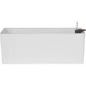 Artevasi Rimini Jardinière D¿Intérieur À Arrosage Automatique 17 L Blanc 20 X 51 X H20 Cm