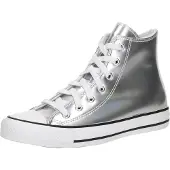 Converse Baskets montantes enfant CHUCK TAYLOR ALL STAR METALLIC filles - Argenté - 36