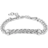 Police Bracelet Crossed