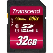 Transcend - Carte mémoire flash - 32 Go - Classe 10 - SDHC UHS-I