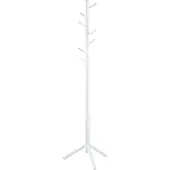 Bendt Portemanteau sur pied Hannover - bois lacqué blanc