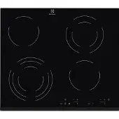Electrolux Ehf 6343fok Vitroceramic Hob 60 Cm 4 Burners Noir