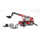 BRUDER 2129 bruder Manitou Teleskopstapler MRT 2150 Spielzeugauto