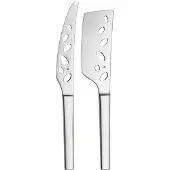 WMF Nuova Cheese Knife Set 2 Pieces Argenté