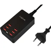 Logilink PA0139 chargeur d'appareils mobiles Universel Noir Secteur Intérieure