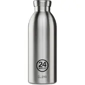 24Bottles Clima Water Bottle 500ml Argenté