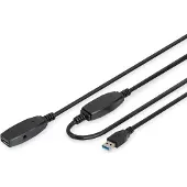 Digitus Extension N Usb 3.0 10 M Usb Cable Noir