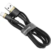 Baseus Câble Usb Lightning Cafule 2A 3M (Złoto-Czarny)