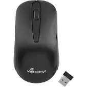MediaRange MROS209, droite, optique, sans fil RF, 1200 DPI, noir