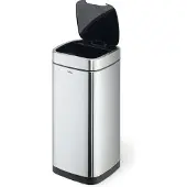 Durable Poubelle automatique NO TOUCH 35L, Argent, 342323
