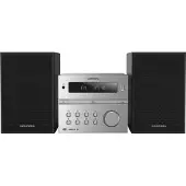 Grundig CMS 4200 - Microsystème - noir, argenté