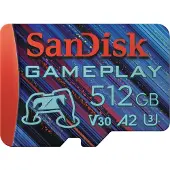 SanDisk MicroSDXC Gameplay 512 Go 130 Mo/s