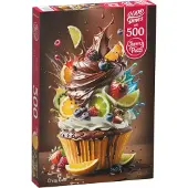CherryPazzi CHERRY PAZZI Puzzle Crazy Cake 500 Teile