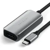 Satechi USB-C à HDMI 2.1 8K Adapter – Supporte 8K / 60Hz – Compatible HDR10+ Dynamique – Connectivité USB-C